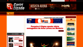 What Caririligado.com.br website looked like in 2020 (3 years ago)