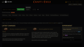 What Craftofexile.com website looked like in 2020 (4 years ago)