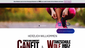 What Canfit.de website looked like in 2020 (3 years ago)