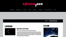 What Citizenjazz.com website looked like in 2020 (3 years ago)