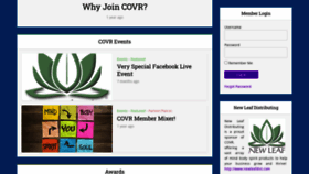 What Covr.org website looked like in 2020 (4 years ago)