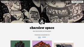 What Charsiewspace.com website looked like in 2020 (3 years ago)