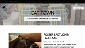 What Cattownoakland.org website looked like in 2020 (3 years ago)