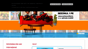 What Carteacartilor.tv website looked like in 2020 (3 years ago)