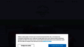 What Cerdanyaracing.com website looked like in 2020 (3 years ago)
