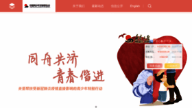 What Cydf.org.cn website looked like in 2020 (3 years ago)
