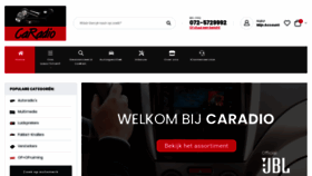 What Caradio.nl website looked like in 2020 (3 years ago)