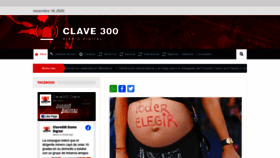 What Clave300.com website looked like in 2020 (3 years ago)