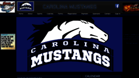 What Carolina-mustangs.com website looked like in 2020 (3 years ago)