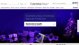 What Cosmeticsnow.com.au website looked like in 2020 (3 years ago)