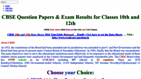 What Cbse.net-question.in website looked like in 2020 (3 years ago)
