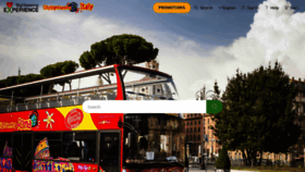 What City-sightseeing.it website looked like in 2020 (3 years ago)