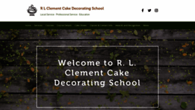 What Clementcake.com website looked like in 2020 (3 years ago)