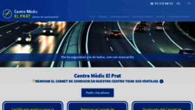 What Centremedicelprat.com website looked like in 2020 (3 years ago)