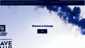 What Cbexchange.com website looked like in 2020 (3 years ago)