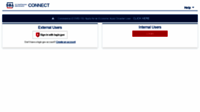 What Connect.sba.gov website looked like in 2020 (3 years ago)