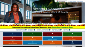 What Clerk-17th-flcourts.org website looked like in 2020 (5 years ago)