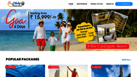 What Click2destination.com website looked like in 2020 (3 years ago)