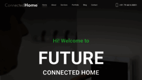 What Connectedhome.in website looked like in 2020 (3 years ago)