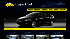 What Capecodautoconnection.com website looked like in 2020 (3 years ago)