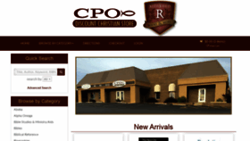 What Cpobooks.com website looked like in 2020 (3 years ago)