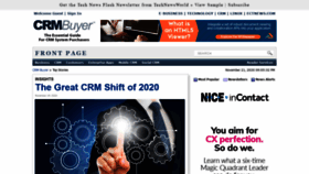 What Crmbuyer.com website looked like in 2020 (3 years ago)