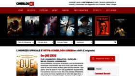 What Cineblog01.xyz website looked like in 2020 (3 years ago)