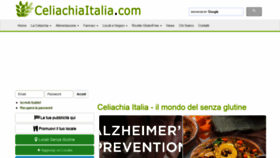 What Celiachiaitalia.com website looked like in 2020 (3 years ago)