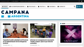 What Campanaargentina.com website looked like in 2020 (3 years ago)