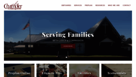 What Crumplerfuneralhome.com website looked like in 2020 (3 years ago)