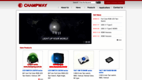 What Champway.com.tw website looked like in 2020 (3 years ago)