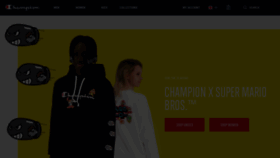 What Champion-eu.com website looked like in 2020 (3 years ago)