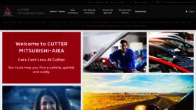 What Cuttermitsubishi.com website looked like in 2020 (3 years ago)