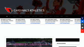 What Canfieldcardinals.org website looked like in 2020 (3 years ago)
