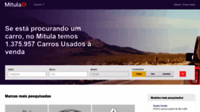 What Carros.mitula.com.br website looked like in 2020 (3 years ago)