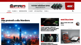 What Casopis-sifra.cz website looked like in 2020 (3 years ago)