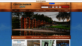 What Centerharborinn.com website looked like in 2020 (3 years ago)