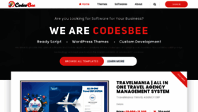 What Codesbee.com website looked like in 2020 (3 years ago)