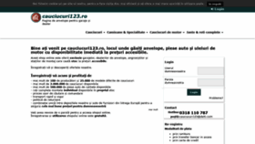 What Cauciucuri123.ro website looked like in 2020 (3 years ago)