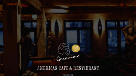 What Cafe-geronimo.de website looked like in 2020 (4 years ago)