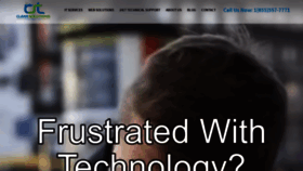 What Clearsolutionsit.com website looked like in 2020 (4 years ago)