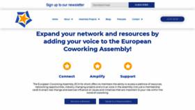 What Coworkingassembly.eu website looked like in 2020 (3 years ago)