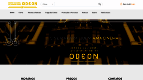 What Cineodeon.com.br website looked like in 2020 (3 years ago)