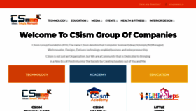 What Csism.in website looked like in 2020 (3 years ago)