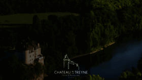 What Chateaudelatreyne.com website looked like in 2020 (3 years ago)