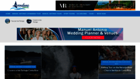 What Catamaranesencostarica.com website looked like in 2020 (3 years ago)
