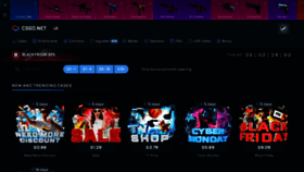 What Csgo.net website looked like in 2020 (4 years ago)