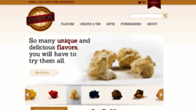 What Curtsgourmetpopcorn.com website looked like in 2020 (3 years ago)