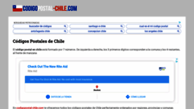 What Codigopostal-chile.com website looked like in 2020 (3 years ago)