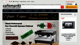 What Cafemarkt.com website looked like in 2020 (3 years ago)